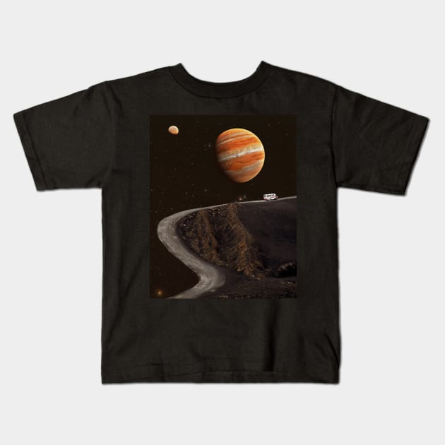 THE ROAD UPHILL. Kids T-Shirt by LFHCS